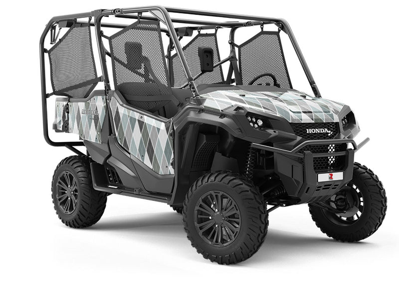 Gothic Charm Argyle Utility Vehicle Vinyl Wrap
