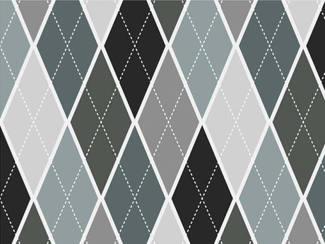 Gothic Charm Argyle Vinyl Wrap Pattern~Rwraps Series 914 Digitally Printed Vinyl Wrap~0