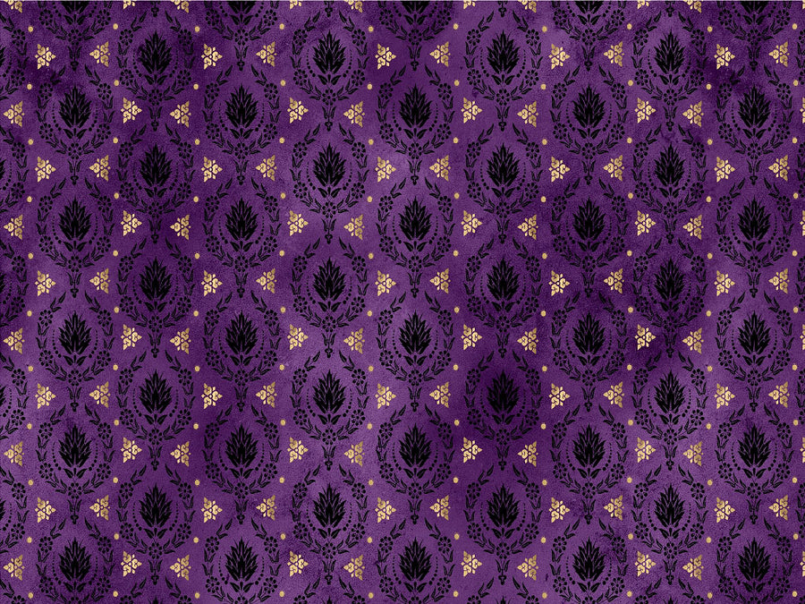 Gothic Evening Witch Vinyl Wrap Pattern~Rwraps Series 914 Digitally Printed Vinyl Wrap~0
