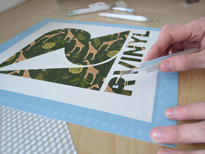 graceful grazers animal Easy Weed Craft Vinyl
