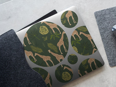 graceful grazers animal DIY Laptop Stickers