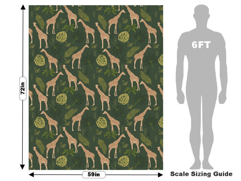 Graceful Grazers Animal Vehicle Wrap Scale~Rwraps Series 914 Graceful Grazers Animal Measurements~1