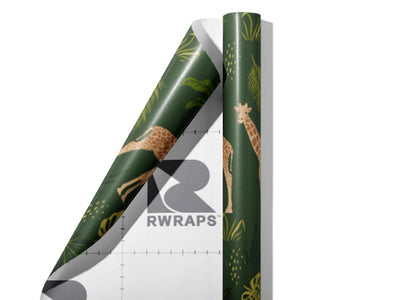 Graceful Grazers Animal Wrap Film Sheets~Rwraps Series 914 Graceful Grazers Animal Scrolled Sheet~3