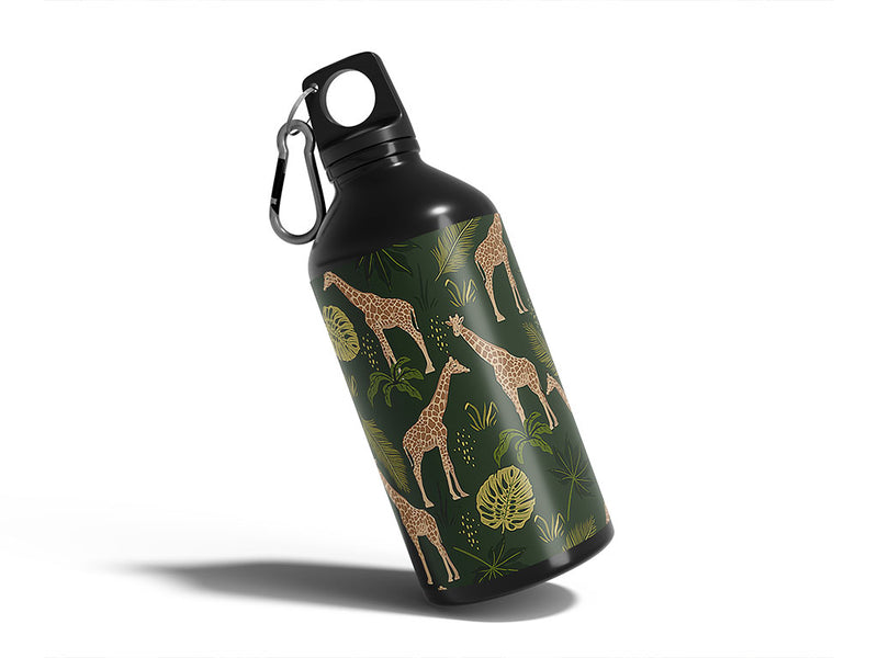 graceful grazers animal Water Bottle DIY Stickers