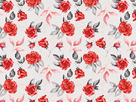 Graceful Rose Floral Vinyl Wrap Pattern~Rwraps Series 914 Digitally Printed Vinyl Wrap~0