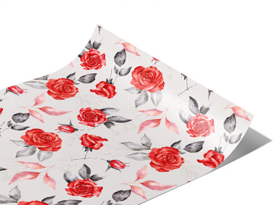 Graceful Rose Floral Vinyl Wraps~Rwraps Series 914 Digitally Printed Vinyl Wrap~0