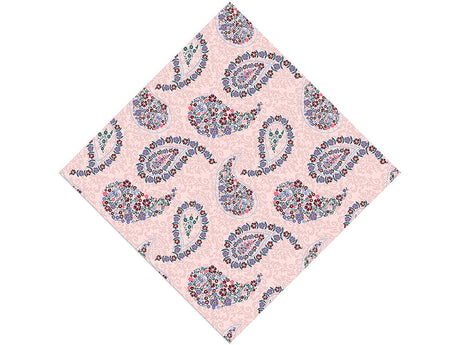 Gracious Flowers Paisley Vinyl Wrap Pattern