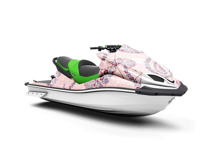 Gracious Flowers Paisley Jet Ski Vinyl Customized Wrap