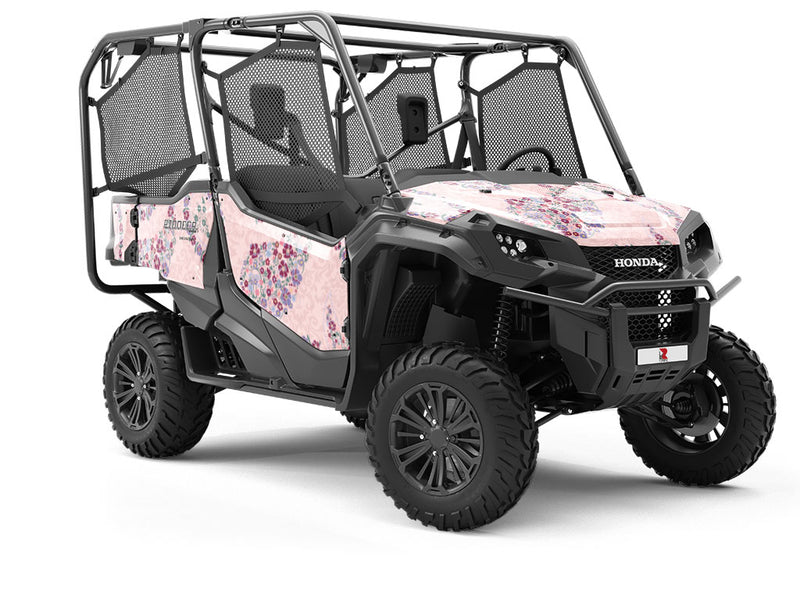 Gracious Flowers Paisley Utility Vehicle Vinyl Wrap