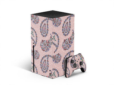 gracious flowers paisley XBOX DIY Decal