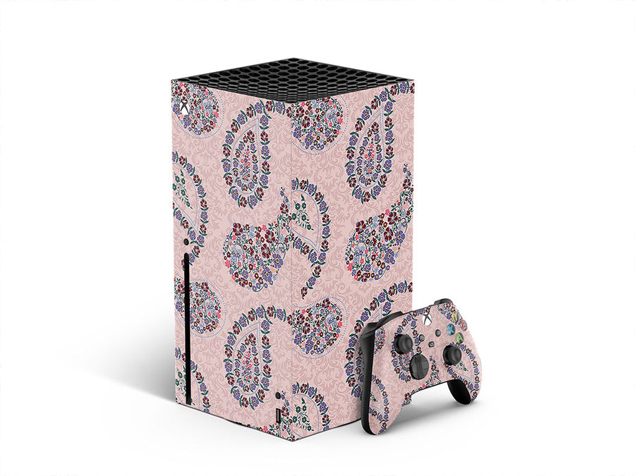 gracious flowers paisley XBOX DIY Decal