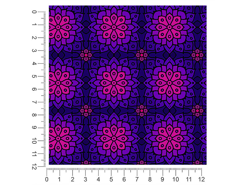 gradient lotus art deco 1ft x 1ft Craft Sheets