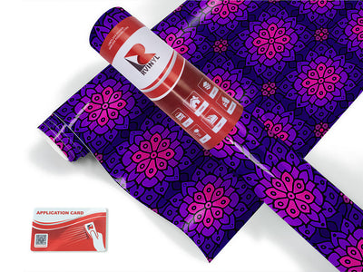 gradient lotus art deco Craft Vinyl Roll