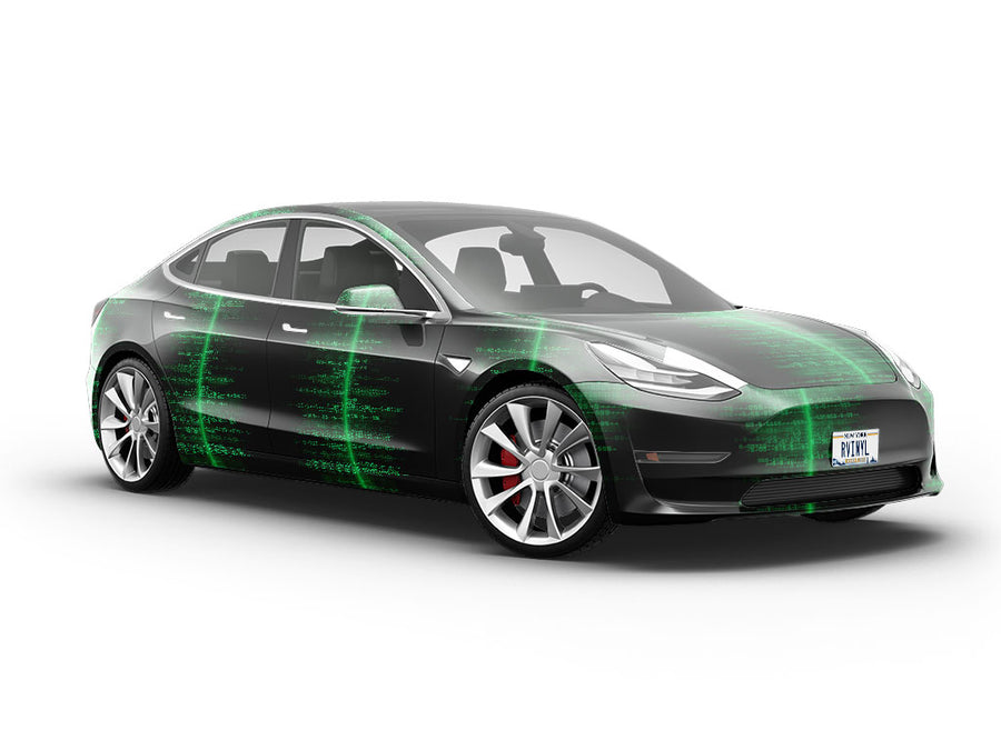 Grand Mystery Technology Vehicle Vinyl Wrap