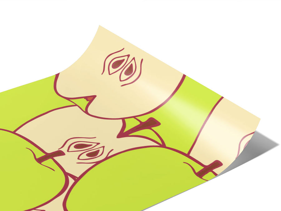 Granny Smith Fruit Vinyl Wraps~Rwraps Series 914 Digitally Printed Vinyl Wrap~0