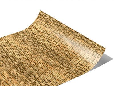 Granola Yellow Brick Vinyl Wraps~Rwraps Series 914 Digitally Printed Vinyl Wrap~1
