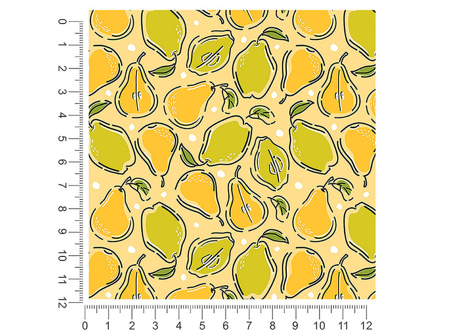 grant saint yellow fruit 1ft x 1ft Craft Sheets