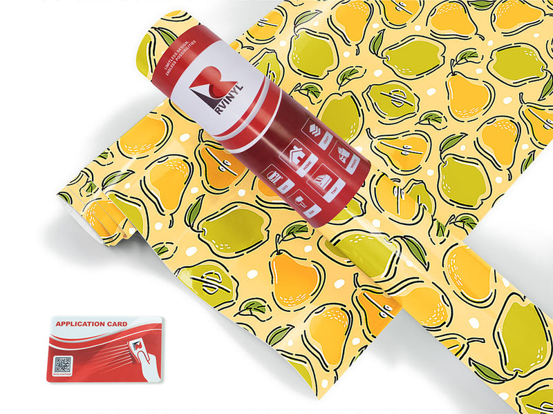 grant saint yellow fruit Craft Vinyl Roll