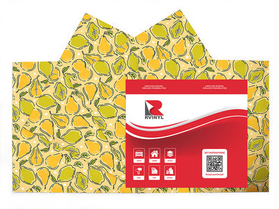 grant saint yellow fruit Craft Vinyl Sheet Pack
