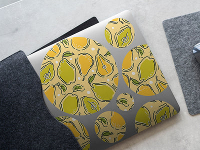 grant saint yellow fruit DIY Laptop Stickers