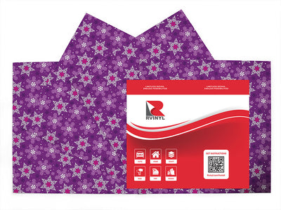 grape cone snowflake Craft Vinyl Sheet Pack