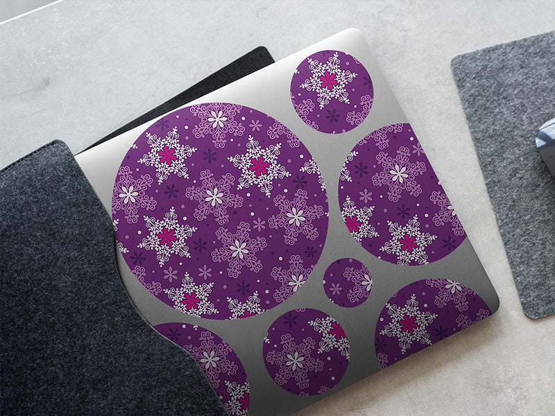 grape cone snowflake DIY Laptop Stickers