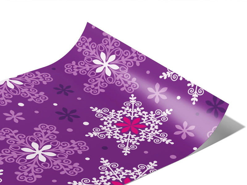 Grape Cone Snow Vinyl Wraps~Rwraps Series 914 Digitally Printed Vinyl Wrap~0