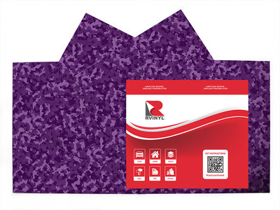 grape erdl camouflage Craft Vinyl Sheet Pack