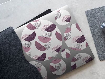 grape monkey abstract geometric DIY Laptop Stickers