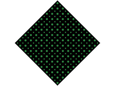 Grass Green Polka Dot Vinyl Wrap Pattern