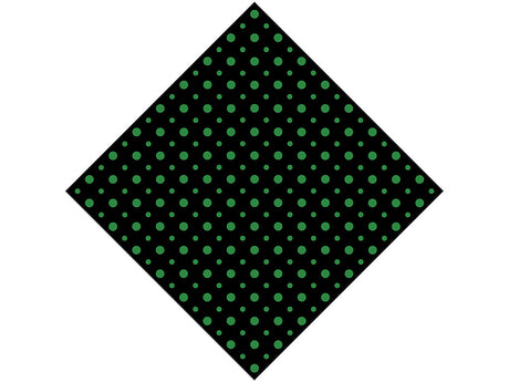 Grass Green Polka Dot Vinyl Wrap Pattern