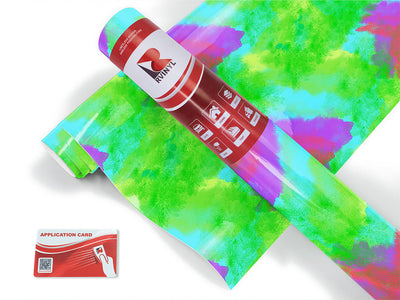 grassland journey tie dye Craft Vinyl Roll