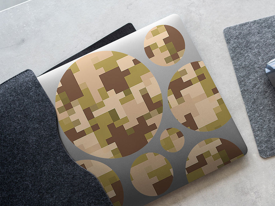 grassland plateau pixel DIY Laptop Stickers