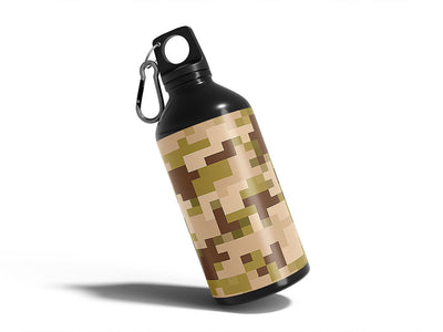 grassland plateau pixel Water Bottle DIY Stickers