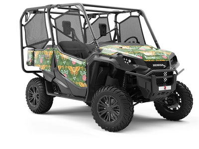Grassy Death Head Bug Utility Vehicle Vinyl Wrap
