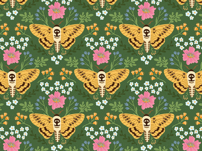 Grassy Death Head Bug Vinyl Wrap Pattern~Rwraps Series 914 Digitally Printed Vinyl Wrap~0