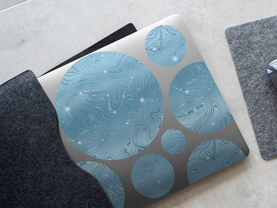 gravitational pull gemstone films DIY Laptop Stickers