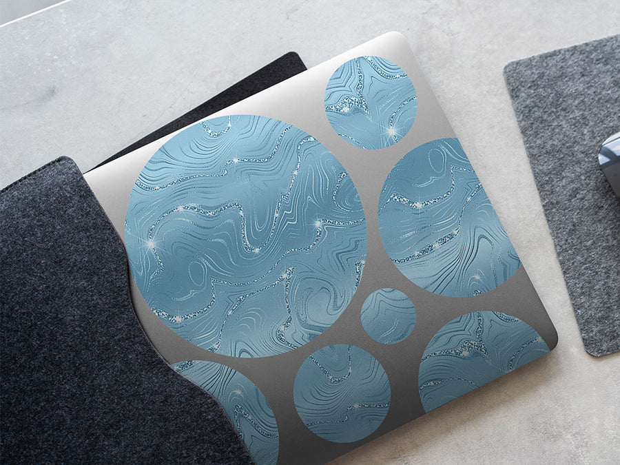 gravitational pull gemstone films DIY Laptop Stickers