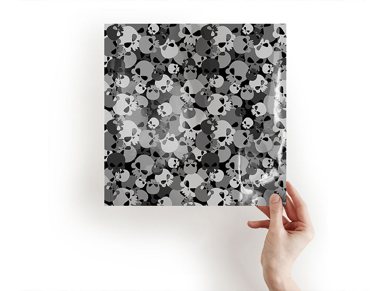 gray calvaria skull and bones Craft Sheets