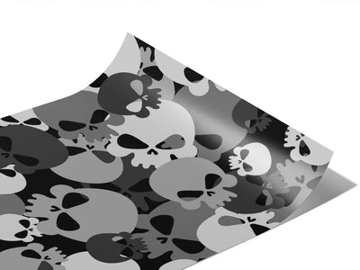 Gray Calvaria Halloween Vinyl Wraps~Rwraps Series 914 Digitally Printed Vinyl Wrap~0