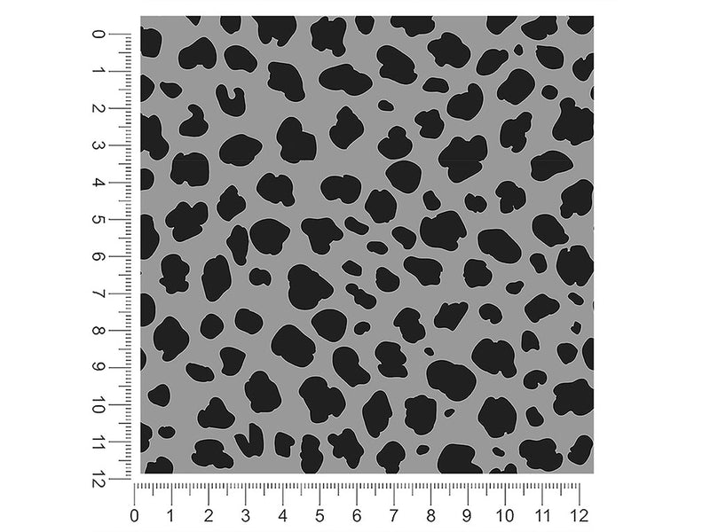 gray cheetah animal print 1ft x 1ft Craft Sheets