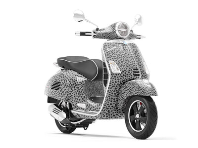 Gray Cheetah Vespa Scooter Wrap Film