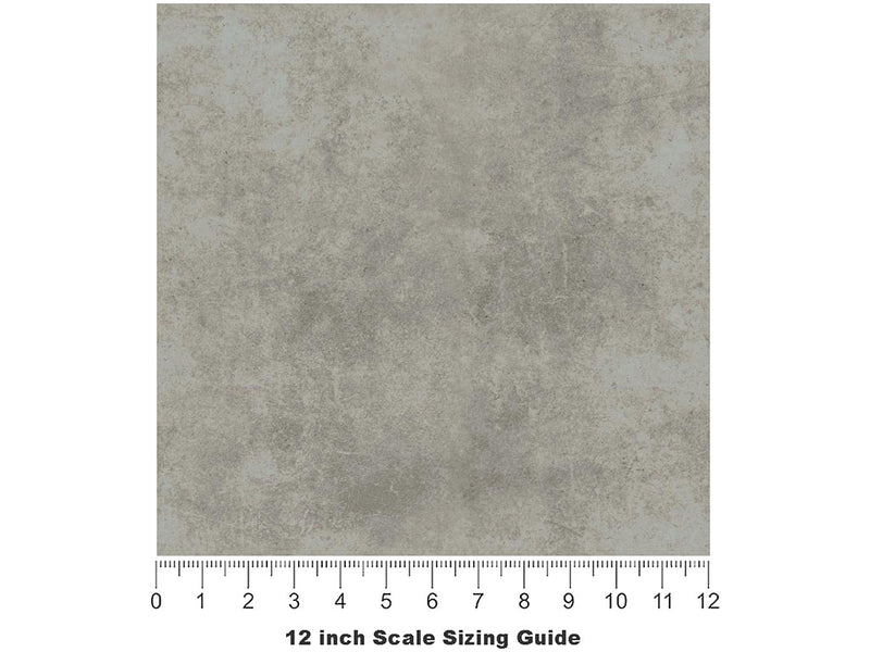 Gray  Concrete Vinyl Film Pattern Size 12 inch Scale~Rwraps Gray  Concrete Sizing Chart~2