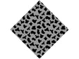 Gray Cow Vinyl Wrap Pattern