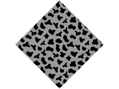 Gray Cow Vinyl Wrap Pattern