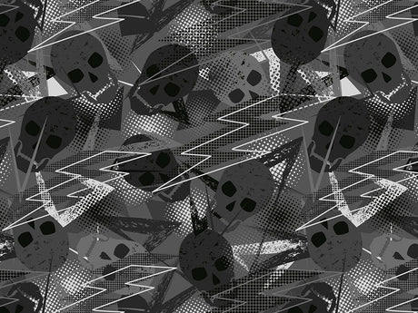 Gray Decomposition Halloween Vinyl Wrap Pattern~Rwraps Series 914 Digitally Printed Vinyl Wrap~0