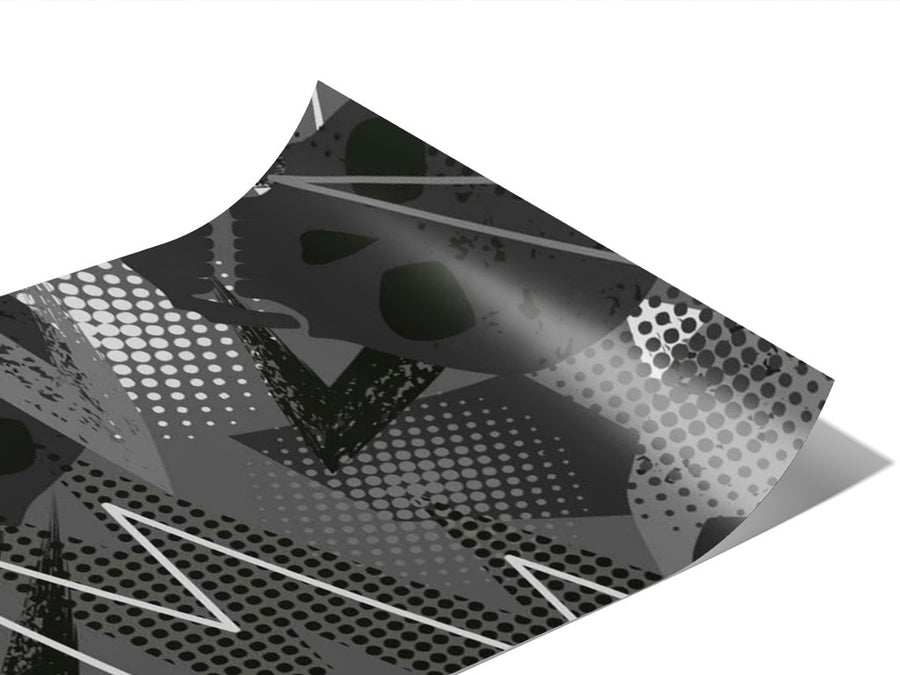Gray Decomposition Halloween Vinyl Wraps~Rwraps Series 914 Digitally Printed Vinyl Wrap~0