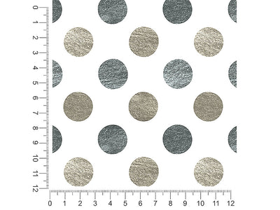 gray dust polka dot 1ft x 1ft Craft Sheets