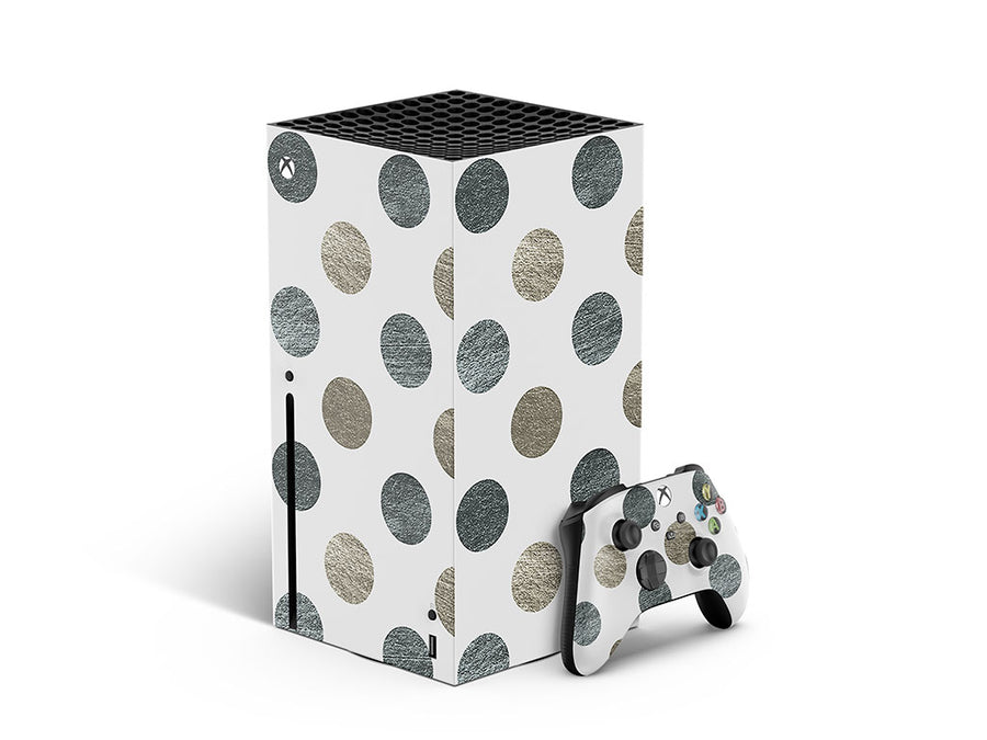 gray dust polka dot XBOX DIY Decal