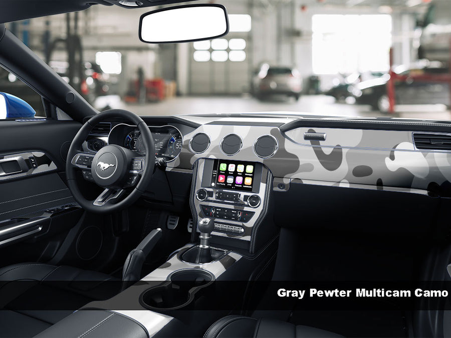 Gray Pewter Multicam Camo Dash Kit Finish